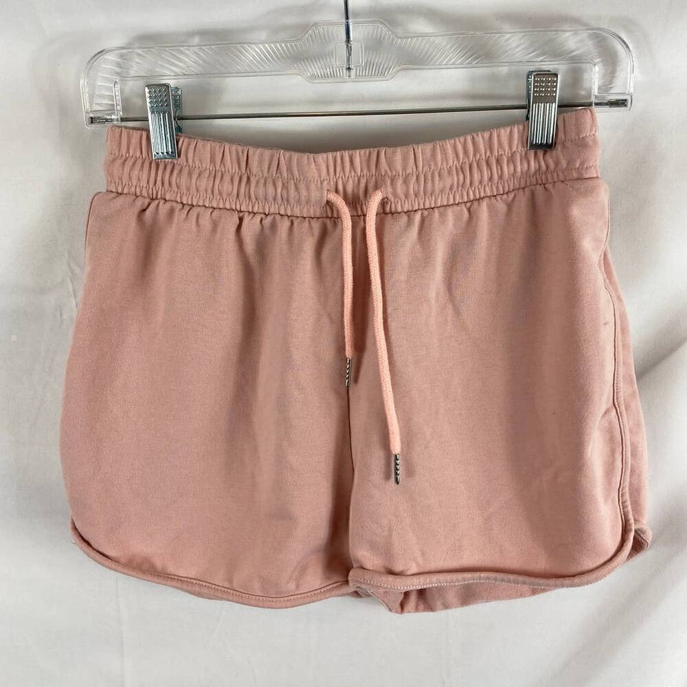 Shein Cinch Waist Casual Light Pink Shorts 6